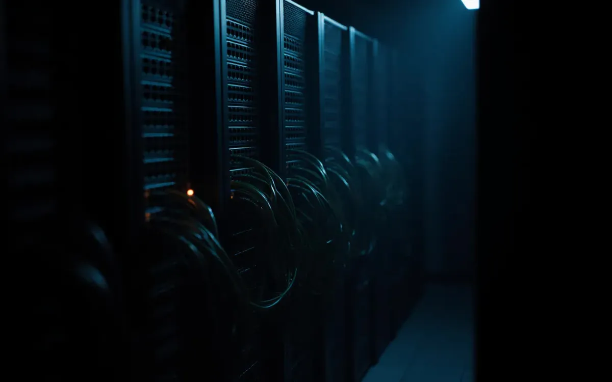 A school IT room